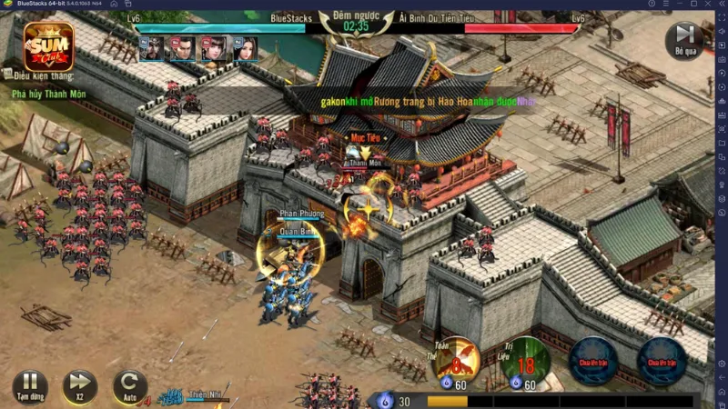 Các tướng và quân lính trong khởi nghĩa tam quốc tại Sumclub